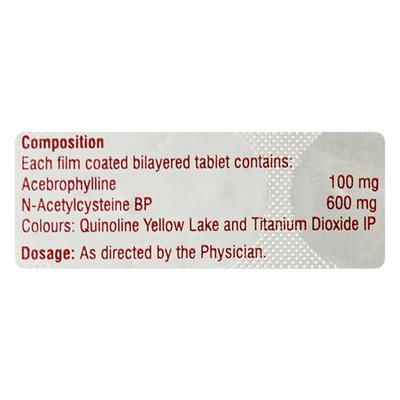 DILO NAC Tablet 10's - Asthma/COPD-Ast