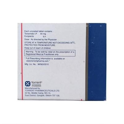 Tide 40mg Tablet 10'S - Hypertension-Diu