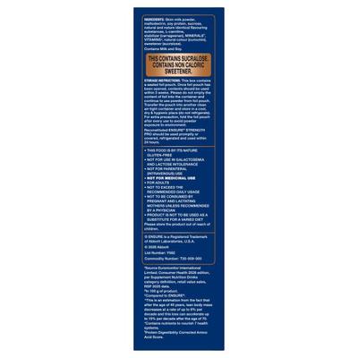 Ensure Strength Pro High Protein Powder - Vanilla Delight Flavour 400 g - Daily Health Drinks