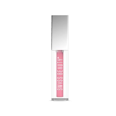 Swiss Beauty Plump-Up Wet Lightweight Lip Gloss, Shade- Berrilicious 2 ml - Lip Glosses