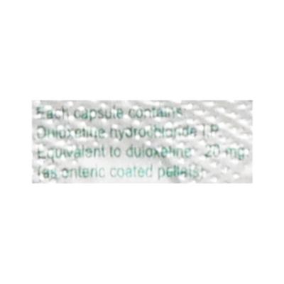 DULOMER 20 Capsule 10's - Depression-Ant