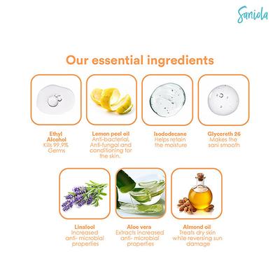 Saniola Hand Sani Passion Fruit 38 ml - Hand Sanitizer