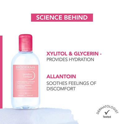 Bioderma Sensibio Tonique Soothing Alcohol-Free Toner 250 ml - Face Serum