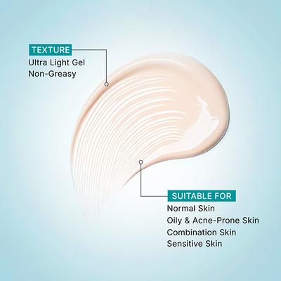 Pilgrim 5% Vitamin C Brightening Ultra Light Gel Sunscreen SPF 60 PA+++ with Australian Kakadu Plum 45 ml - Face Sunscreen