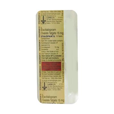 STALOPAM 15 Tablet 10's - Depression-Ant