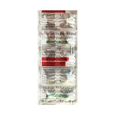 Olmezest CH 20mg Tablet 10'S - Hypertension-Ang