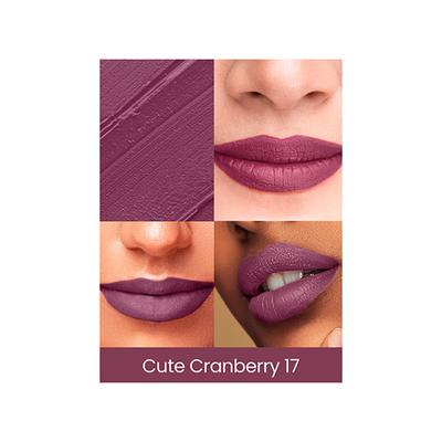 Swiss Beauty Pure Creamy Lipstick -Cute Cranberry 4 g - Lipsticks