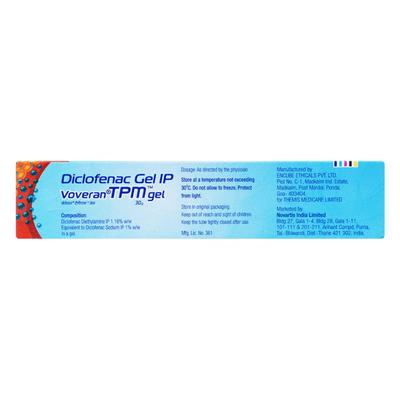 Voveran Tpm Gel 30gm - Pain relief-Nsa