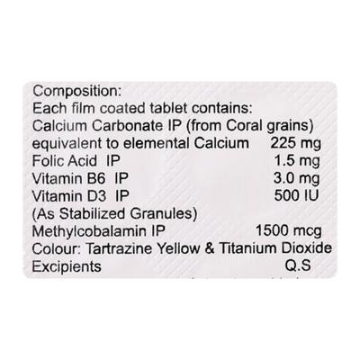 CORAL CALCIUM B12 Capsule 15's - Supplements-Cal