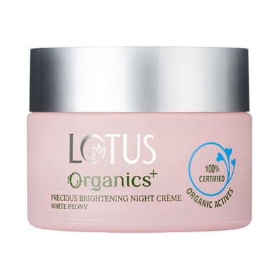 Lotus Organics Precious Brightening Night Creme 50 gm - Night Cream