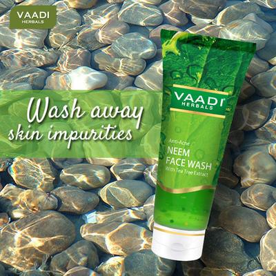Anti-Acne Neem Face Wash With Tea Tree Extract 60 ml - Face Washes