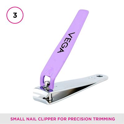 Vega Essential Manicure Set - Tools (MS-12) 3's - Manicure & Pedicure Kits