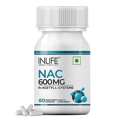 Inlife Nac N Acetyl L Cysteine Veg Capsules 60's - Vital Health