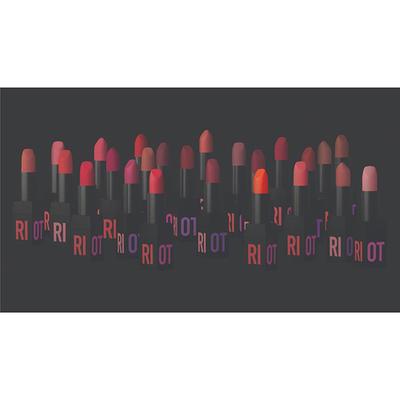 Chambor Matte Riot 258 - Wild Rose 4.5 gm - Lipsticks