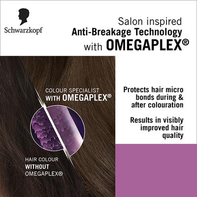 Schwarzkopf Colour Specialist At Home Permanent Hair Colour - 6.16 Cool Dark Blonde 165 ml - Crème