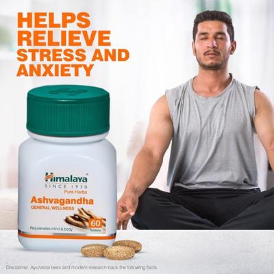 Himalaya Wellness Ashvagandha Tablet 60's - Ashwagandha