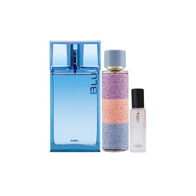 Ajmal Blu & Maryaj Deucefemme & Neea EDP Of Pack of 3 20 ml - Women Perfumes (Edt/Edp)