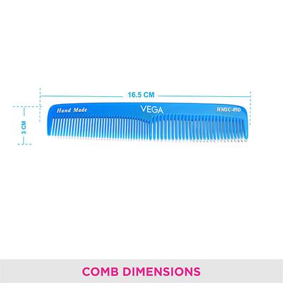 Vega Graduated Dressing Comb (HMSC - 09D) 25 gm - Hair Combs