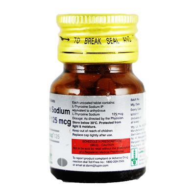 THYROUP 125mcg Tablet 120's - Hypothyroidism