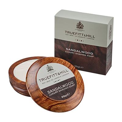 Truefitt and Hill Sandalwood Luxury Shaving Soap in Wooden Bowl 1's - Soaps