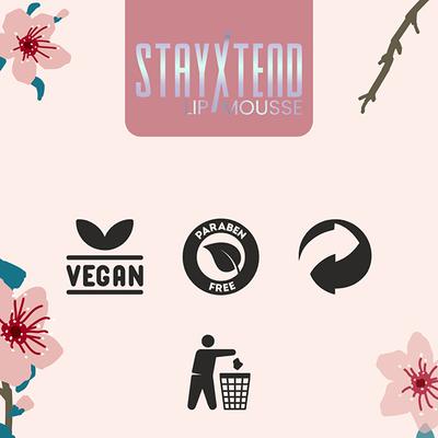 Matt Look Stayxtend Lip Mousse Enriched With Vitamin E & Non Sticky, Firey Red-04 4 ml - Liquid Lipsticks