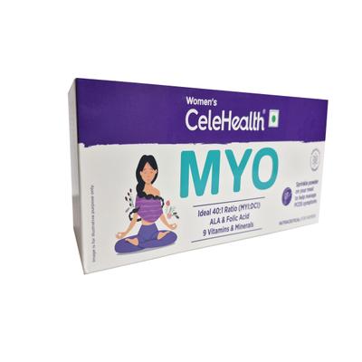 Women's Celehealth Myo Powder (Pack of 4 g x 54's) - Women Health