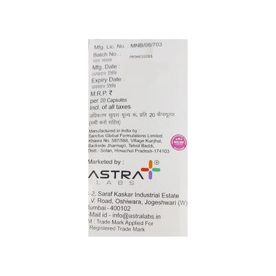 OMEF 20 Capsule 20's - Ulcer/Reflux/Flatulence-Aaa