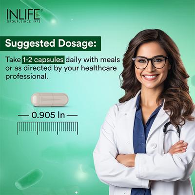 INLIFE Prebiotic and Probiotics Forte Veg Capsules 30's - Probiotics