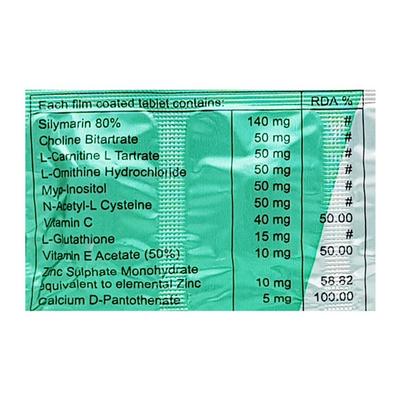 SILYBON FORTE Tablet 15's - Liver Disease