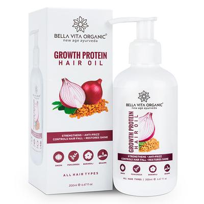Bella Vita Organic Growth Protein Hair oil 200 ml - Hair Oils