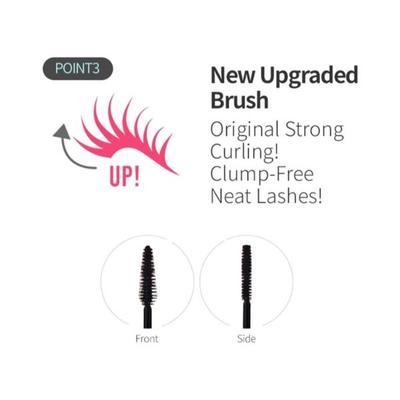 Etude Lash Perm Curl Fix Mascara Brown 8gm - Mascaras