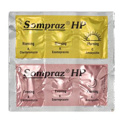 Sompraz HP Tablet Kit 1's - H.Pylori Infection