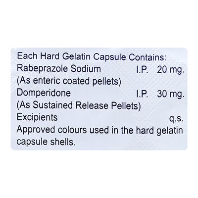 RABESTA DSR 20 Capsule 10's - Ulcer/Reflux/Flatulence-Aaa