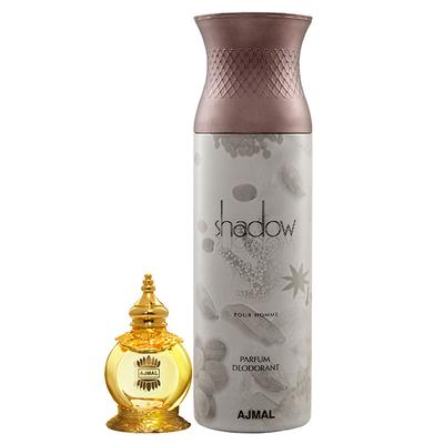 Ajmal Mukhallat Al Wafa Concentrated Perfume Oil Oriental Musky And Shadow Homme Deodorant Citrus Woody Fragrance 212 ml - Perfumes (Edt/Edp)