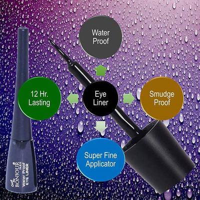 Bonjour Paris Insta Dramatic Water Proof Liquid Eyeliner 6 ml - Eyeliners