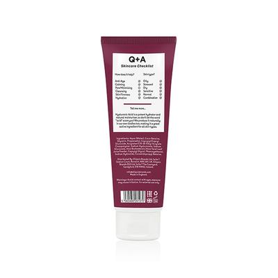 Q+A Hyaluronic Acid Cleansing Gel 125 ml - Face Wash & Cleansers