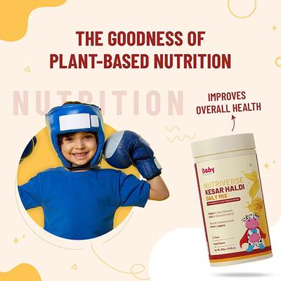 BabyOrgano Nutriverse Kesar Haldi Daily Mix 300 g - Feeding & Nursing