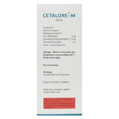 CETALORE M MIX FRUIT FLAVOUR Syrup 60ml - Allergies-Ant
