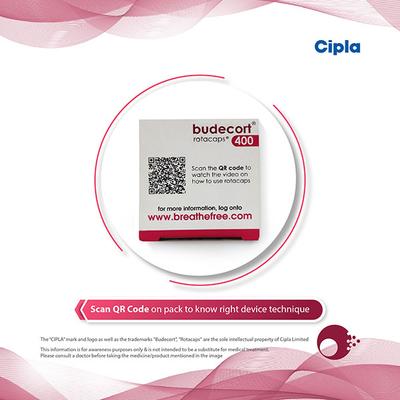 Budecort 400 Rotacap 30'S - Asthma/COPD-Ast