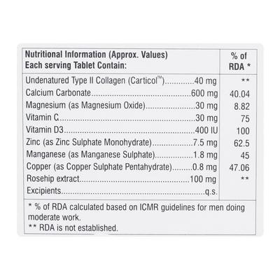 OSTEEFLEX UC Tablet 10's - Supplements-Vam