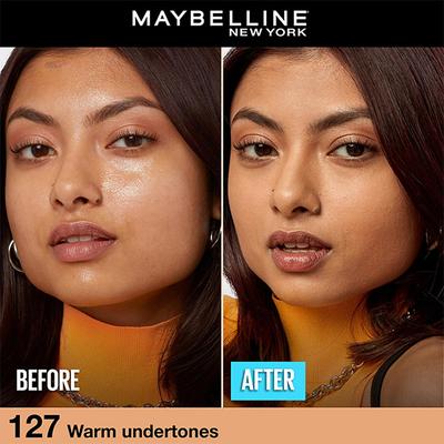 Maybelline New York Fit Me Matte + Poreless Liquid Foundation 16h Oil Control SPF 22 - 127 Golden Honey 30 ml - Foundation