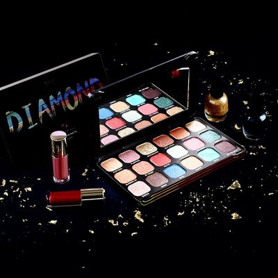Europe Girl 18 Colour Eyeshadow -Glow On 36 gm - Eyeshadow, Bases & Primers