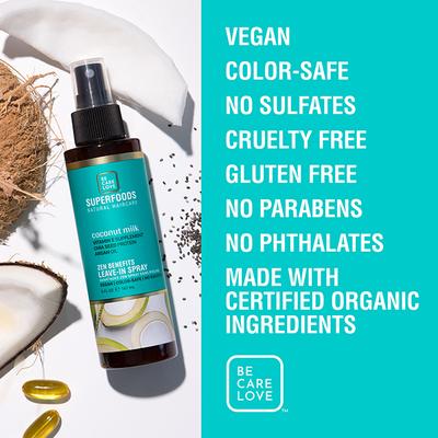 Bcl Superfoods Zen Benefits Leave In Spray 147 ml - Hair Sprays & Mists