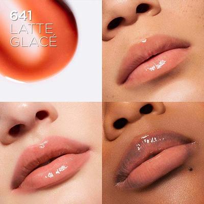 L'Oreal Paris Plump Ambition Hyaluron Lip Oil- 641 Latte Glace- Plumping Lip Oil 5 ml - Liquid Lipsticks