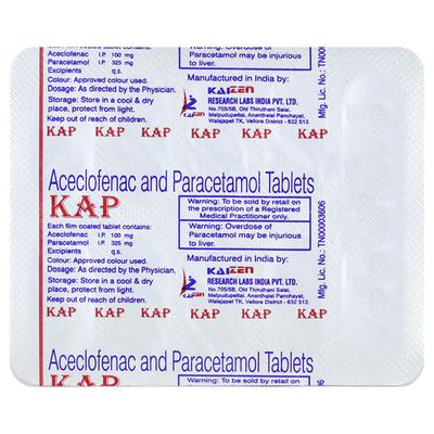 KAP Tablet 10's - Pain relief-Nsa