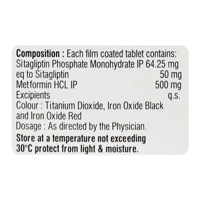 LUPISIT M 500 Tablet 10's - Diabetes-Ant