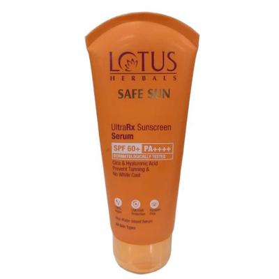 Lotus Herbals Safe Sun Spf 60+ Pa++++UltraRx Sunscreen Serum 75 ml - Face Serum