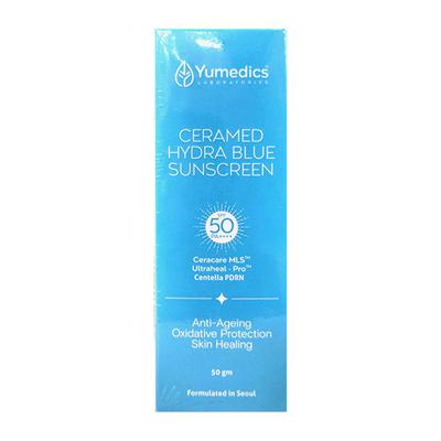 CERAMED HYDRA BLUE SPF 50 PA ++++ Sunscreen 50g - Sun Protectors-Emo