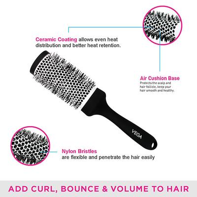 Vega Hot Curl Brush (H2 - Prm) - Hair Brushes