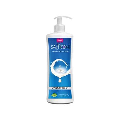 VI-John Saffron My Body Milk Fairnes Body Lotion for Men & Women 400 ml - Lotions & Creams